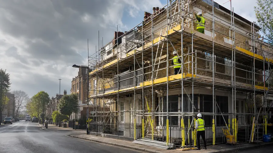 Bastion Scaffolding team at work