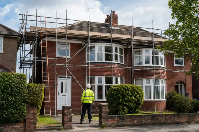 Residential scaffolding
